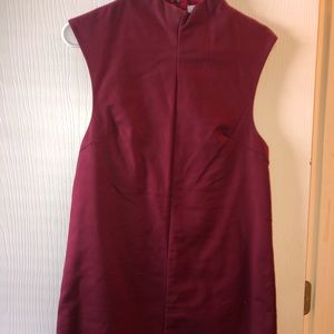 Maroon dress